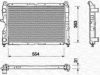 MAGNETI MARELLI 350213107000 Radiator, engine cooling